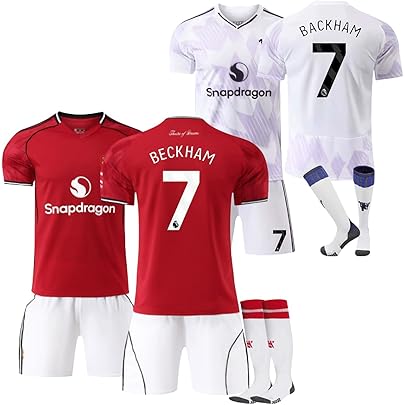 マンチェスター・ユナイテッドベッカムユニフォーム Amazon.co.jp: [RWRAPS] 9899年 ベッカム スポーツウェア ホーム マンU